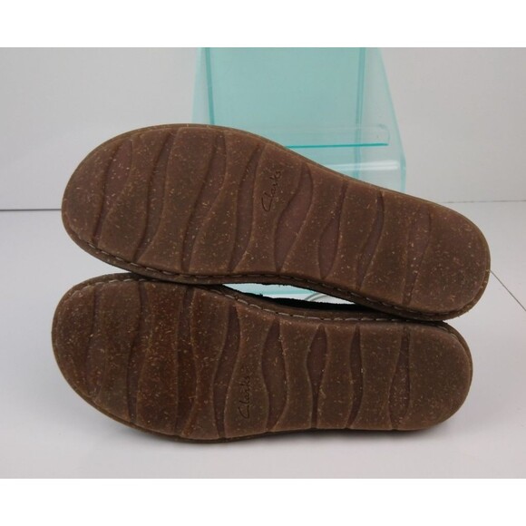 Clarks Collection Loafers Womens 5.5 Slip On Flats Black Suede #13281 - Picture 8 of 8